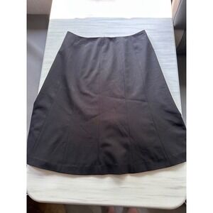 Calvin Klein Skirt‎ Black A-Line Career Woman's Size 4